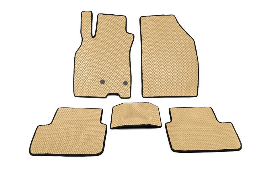 Renault Fluence 2009-2016 EVA Floor Mats (Beige) Image
