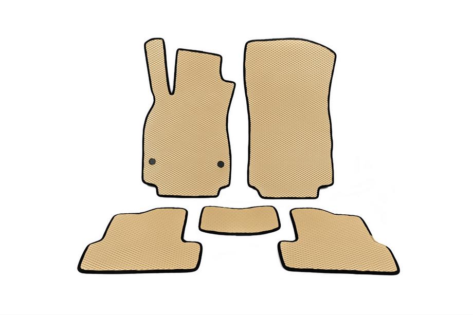 Renault Megane III 2009-2016 EVA Floor Mats HB (Beige) Image