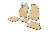Renault Megane II 2004-2009 EVA Floor Mats (Beige) photo 2