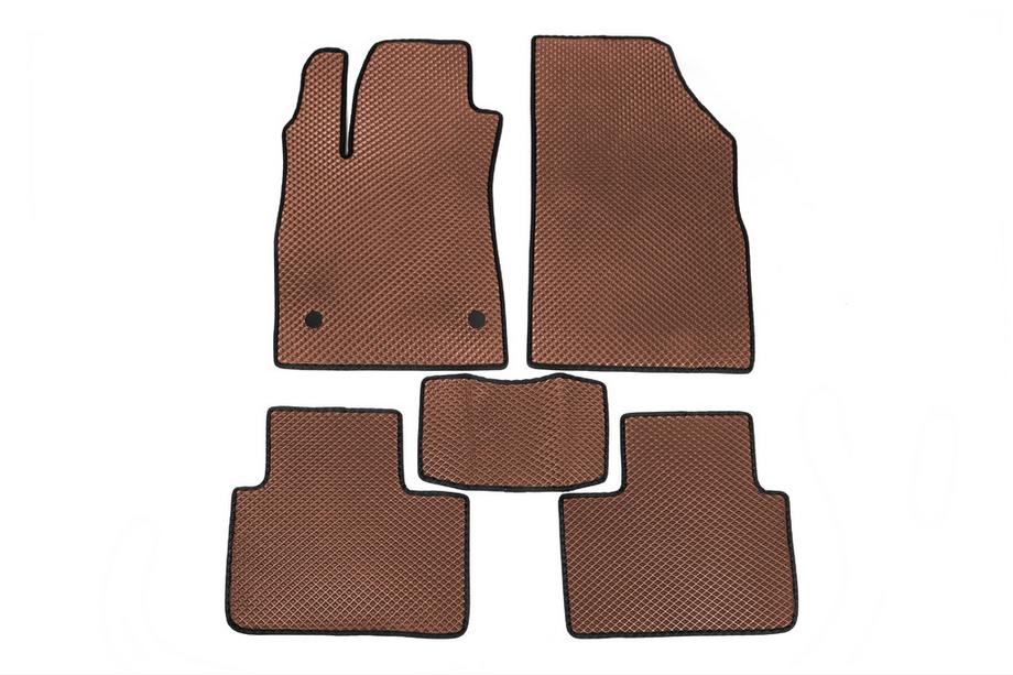 Renault Talisman 2015-2022 EVA Floor Mats (Brown) Image
