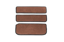 Renault Trafic 2001–2015 Door Sill Mats (3 pcs, EVA, Brown) photo 1