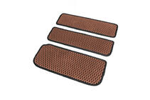 Opel Vivaro 2001–2015 Door Sill Mats (3 pcs, EVA, Brown) photo 2