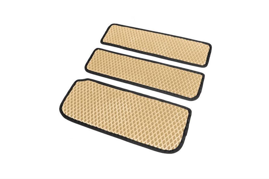 Opel Vivaro 2001–2015 EVA Door Sill Mats (3 pcs, Beige) Photo 2