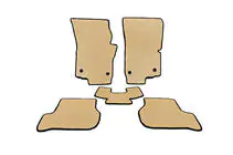 Seat Leon 2005-2012 EVA Floor Mats (Beige) photo 1