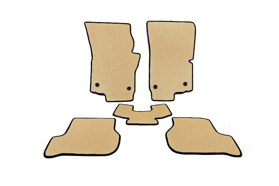 Seat Leon 2005-2012 EVA Floor Mats (Beige) Image