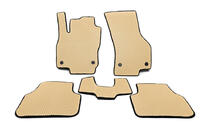 Skoda Octavia III A7 2013-2019 EVA Floor Mats (Beige) photo 1