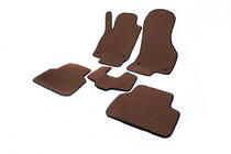 Skoda Octavia IV A8 2020- EVA Floor Mats (Brown) photo 2