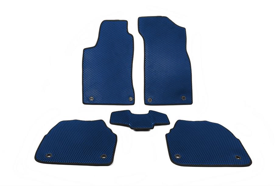 Skoda Superb 2001-2009 EVA Floor Mats (Blue) Image