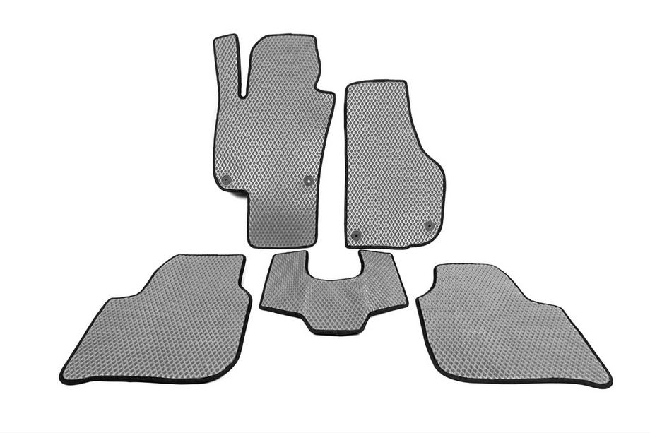 Skoda Superb 2009-2015 EVA Floor Mats (Gray) Image