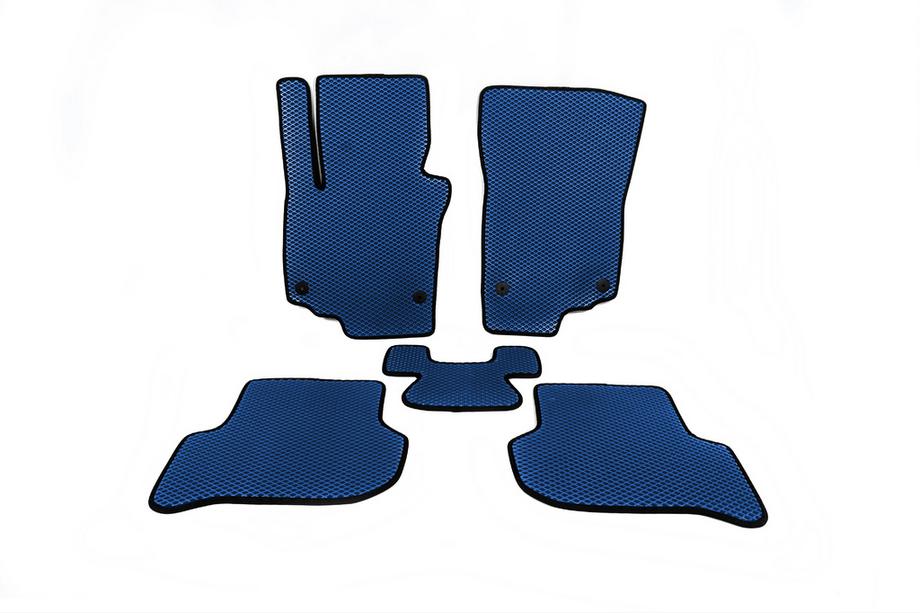 Volkswagen Golf Plus 2004-2014 EVA Floor Mats (Blue) Photo 1