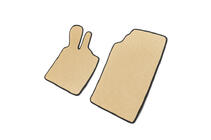 Smart 2007-2014 EVA Floor Mats Fortwo (Beige) photo 2
