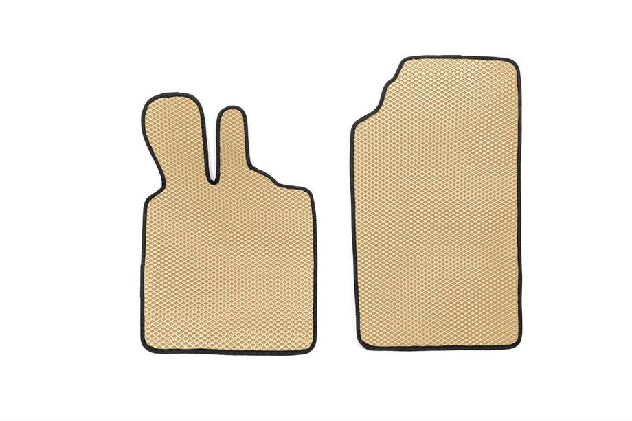 Smart 2007-2014 EVA Floor Mats Fortwo (Beige) Image