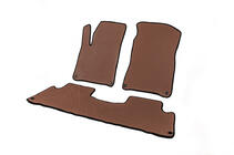 SsangYong Action 2005-2018 EVA Floor Mats (2011-2013, Brown) photo 2