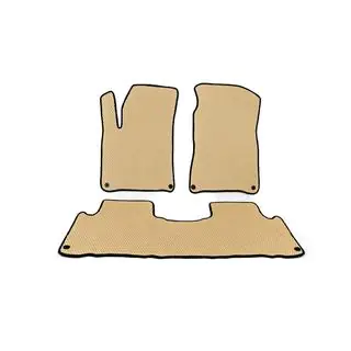 EVA Floor Mats (2011-2013, Beige) SsangYong Action 2005-2018 photo 1