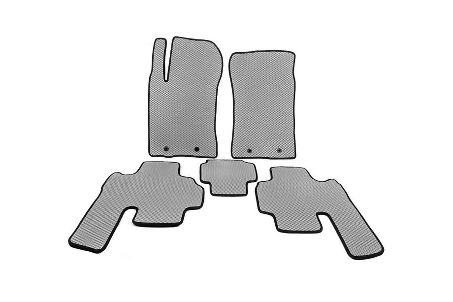 SsangYong Kyron 2005-2014 EVA Floor Mats (Gray) Image
