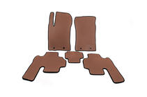 SsangYong Kyron 2005-2014 EVA Floor Mats (Brown) photo 1