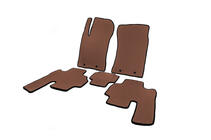 SsangYong Kyron 2005-2014 EVA Floor Mats (Brown) photo 2