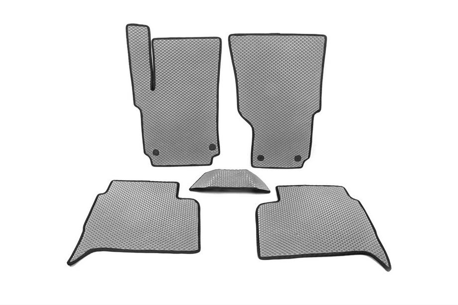 Volkswagen Amarok 2010-2022 EVA Floor Mats (Gray) Image