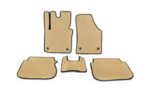 Volkswagen Caddy 2004-2010 EVA Floor Mats (Beige) photo 1