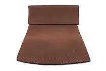 Volkswagen Caddy 2004-2010 Trunk Mat V1 MAXI (EVA, Brown) photo 1