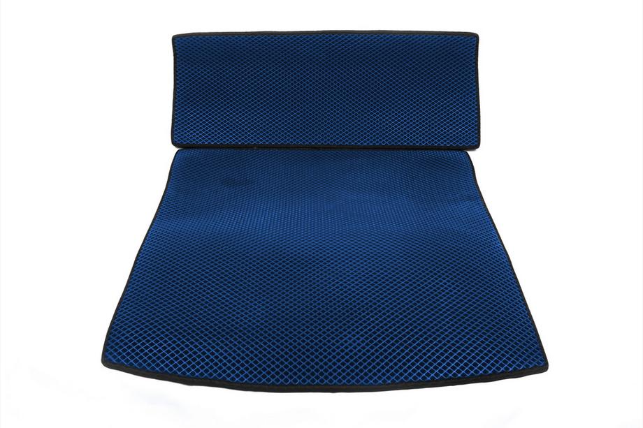 Volkswagen Caddy 2004-2010 Trunk Mat V1 MAXI (EVA, Blue) Image
