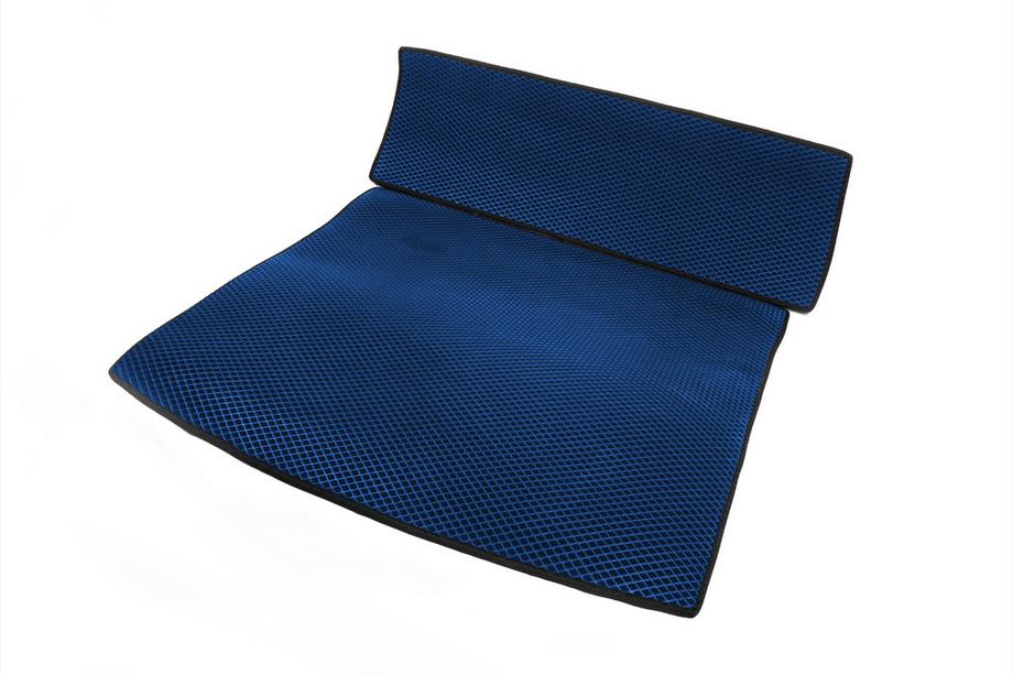 Volkswagen Caddy 2010-2015 Trunk Mat V1 MAXI (EVA, Blue) Photo 2