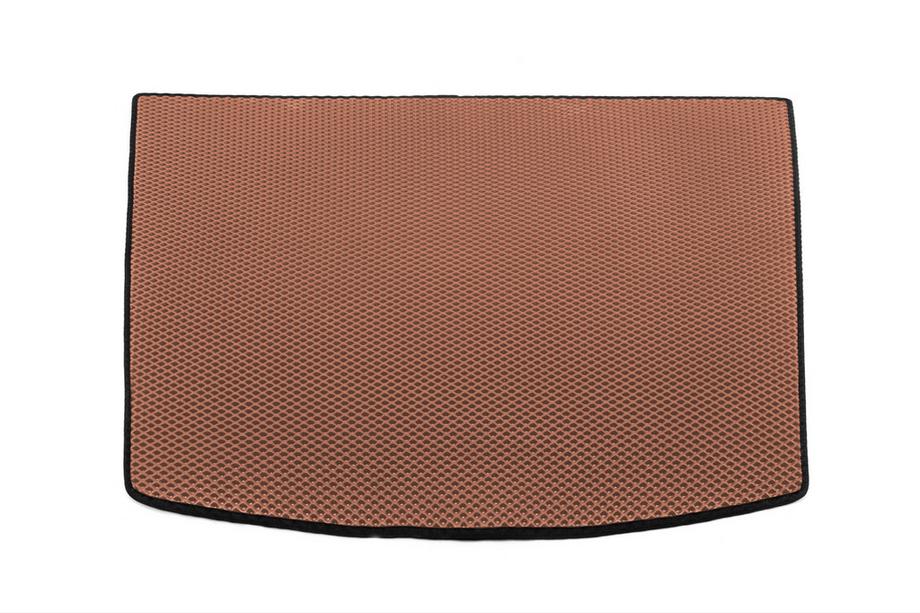 Volkswagen Caddy 2010-2015 Trunk Mat Standard (EVA, Brown) Photo 1