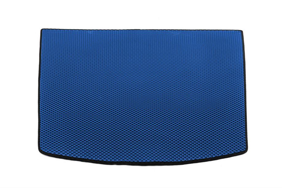 Volkswagen Caddy 2010-2015 Trunk Mat Standard (EVA, Blue) Image