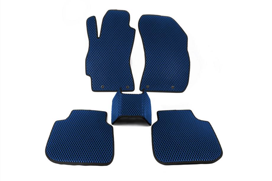 Subaru Outback 2014-2019 EVA Floor Mats (Blue) Image