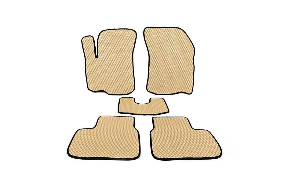 Suzuki SX4 2006-2013 EVA Floor Mats (Beige) Image