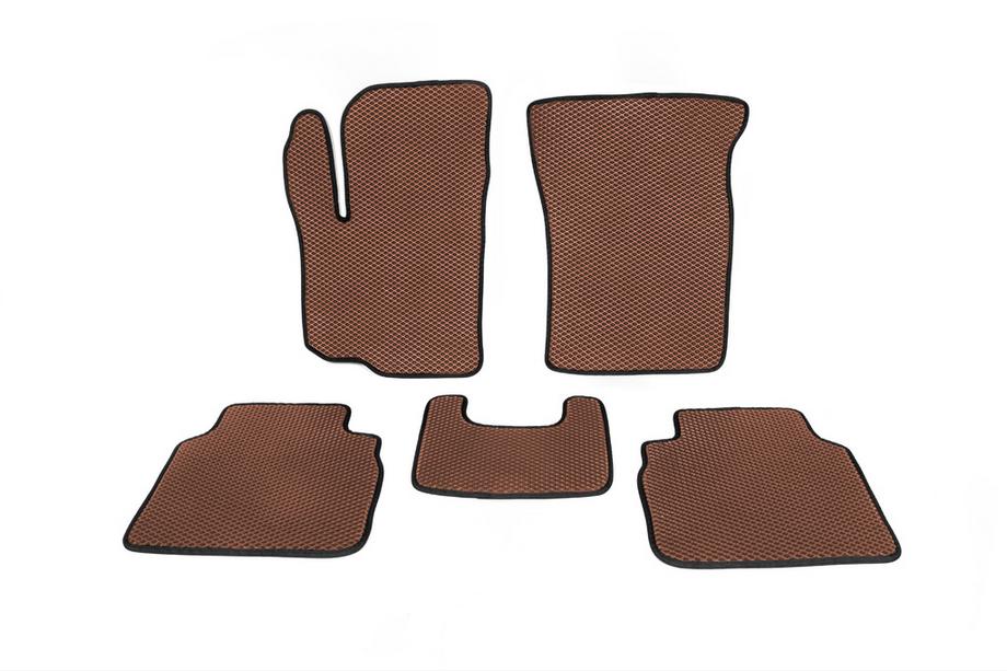 Suzuki SX4 S-Cross 2013-2016 EVA Floor Mats (Brown) Image