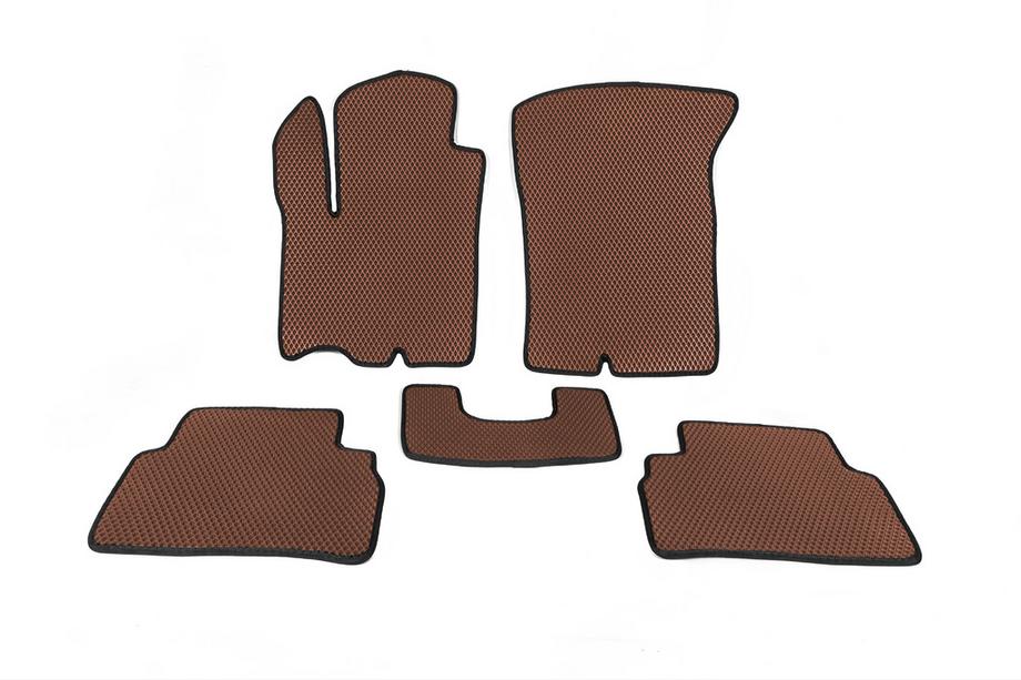 Suzuki Vitara 2015- EVA Floor Mats V1 (Brown) Image