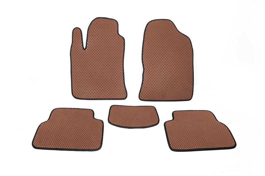 Toyota Avensis 2003-2009 EVA Floor Mats (Brown) Image