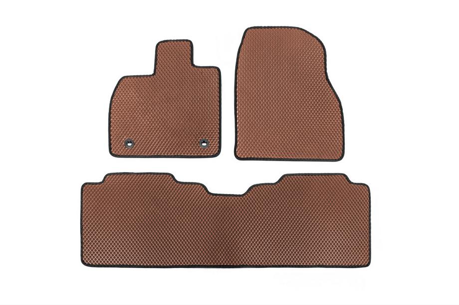 Toyota bZ4X 2022- EVA Floor Mats (Brown) Image