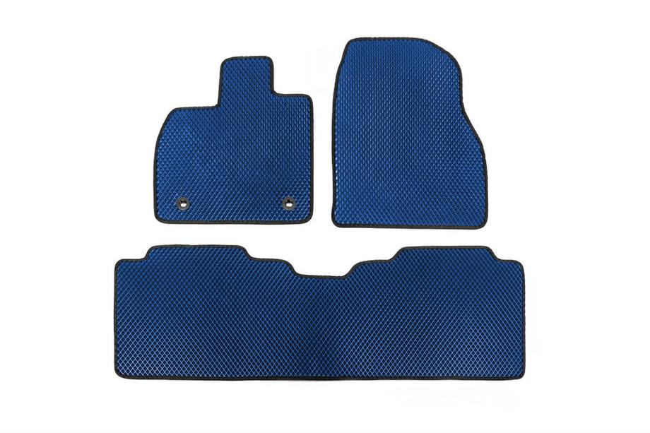 Toyota bZ4X 2022- EVA Floor Mats (Blue) Image