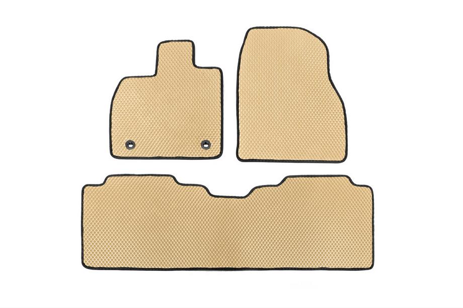 Toyota bZ4X 2022- EVA Floor Mats (Beige) Image