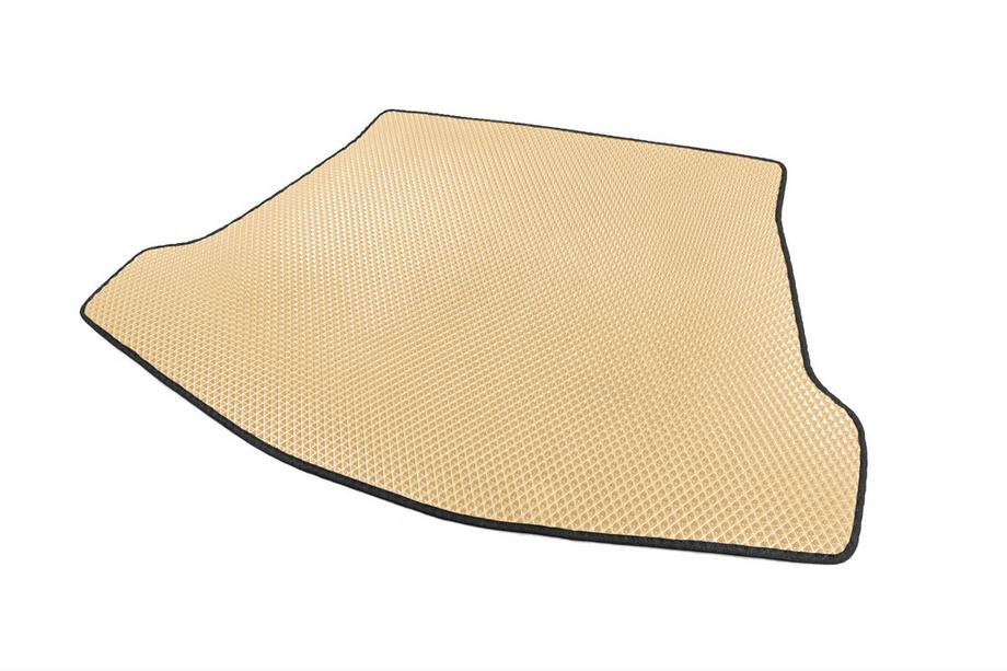 Toyota bZ4X 2022- Trunk Mat (EVA, Beige) Photo 2