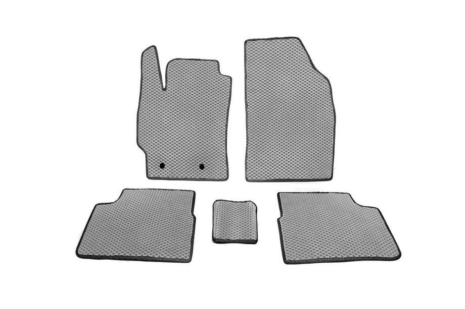 Toyota Corolla 2007-2013 EVA Floor Mats (Gray) Image