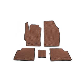 EVA Floor Mats (Brown) Toyota Corolla 2007-2013 photo 1