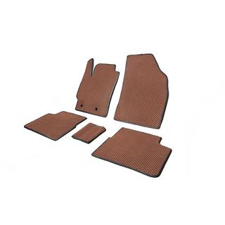EVA Floor Mats (Brown) Toyota Corolla 2007-2013 photo 2