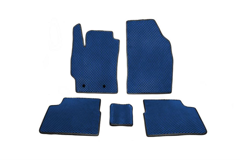 Toyota Corolla 2007-2013 EVA Floor Mats (Blue) Image