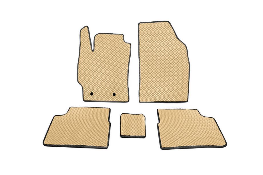 Toyota Corolla 2007-2013 EVA Floor Mats (Beige) Image