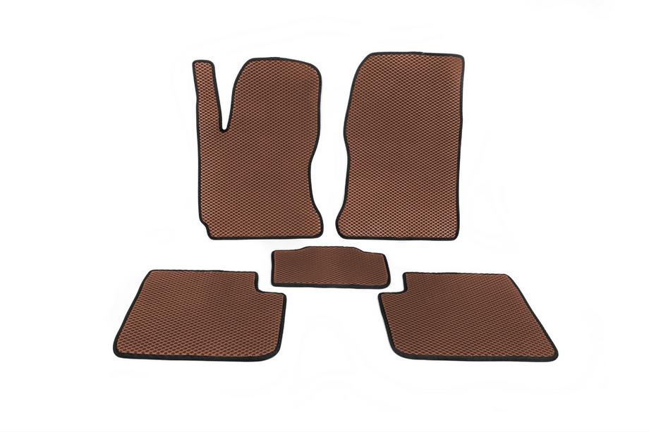 Toyota Corolla 2002-2007 EVA Floor Mats (Brown) Image