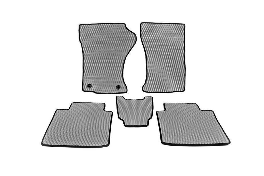 Toyota Fortuner 2015- EVA Floor Mats (Gray) Image