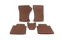 Toyota Fortuner 2015- EVA Floor Mats (Brown) photo 1