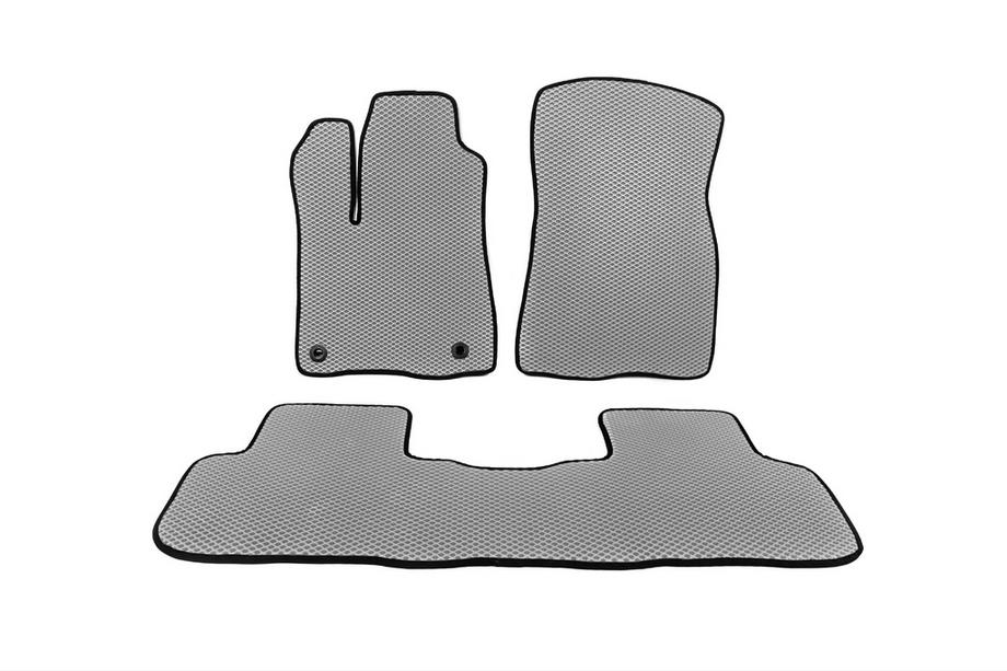 Toyota Highlander 2013-2019 EVA Floor Mats (2 Rows, Gray) Image