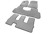 Toyota Highlander 2013-2019 EVA Floor Mats (3 Rows, Gray) photo 2