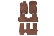 Toyota Highlander 2013-2019 EVA Floor Mats (3 Rows, Brown) photo 1