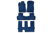 Toyota Highlander 2013-2019 EVA Floor Mats (3 Rows, Blue) photo 1
