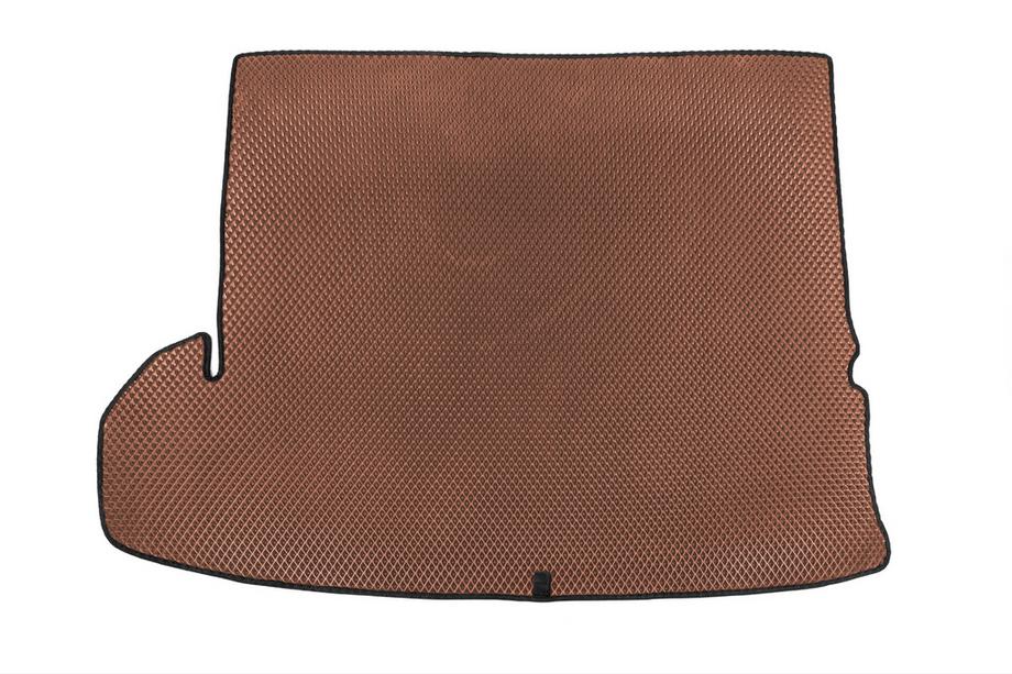 Toyota Highlander 2013-2019 EVA Trunk Mat (Large, Brown) Image